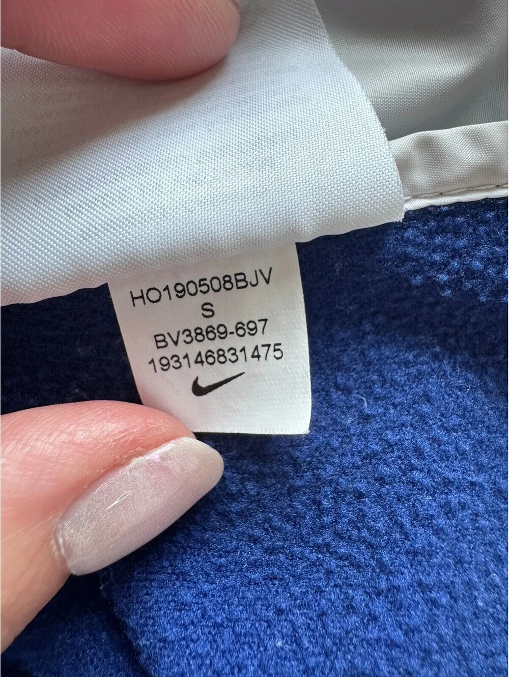Nike AeroLayer Running Vest Women’s S Quilted Insulated Colorblock Pink Blue